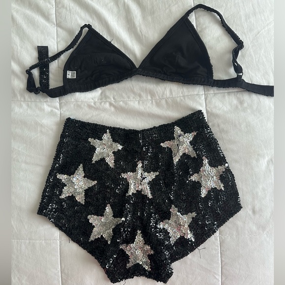 Alien Sequin Rave Set - Picture 2 of 3